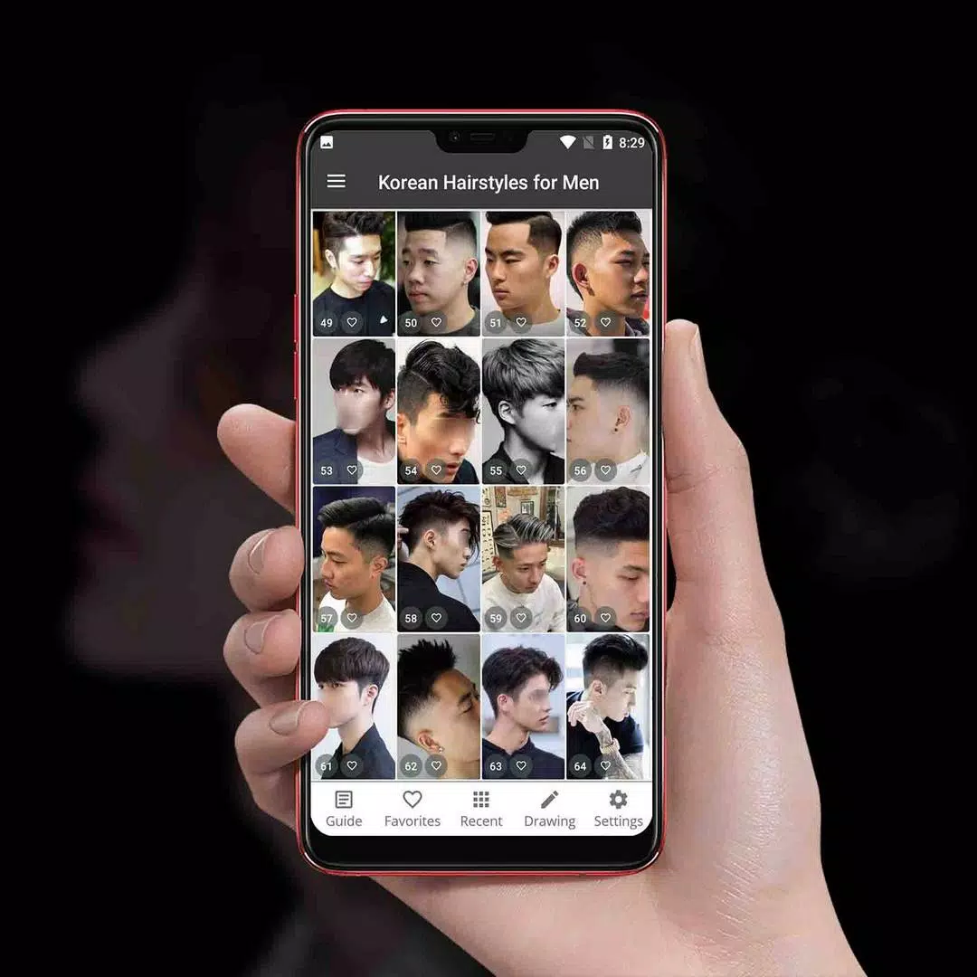 Screenshot Korean Hairstyles for Men 2