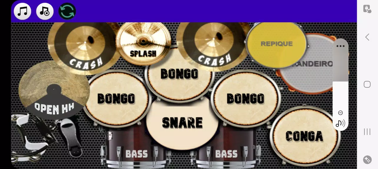 Drum Studio: Bateria Virtual screenshot 2