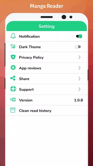 ภาพหน้าจอ Manga Reader- Best Free Manga Online & Offline 0