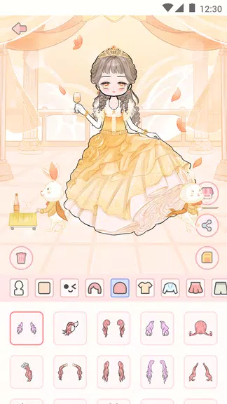 Cute live star:dress up avatar ảnh chụp màn hình 2