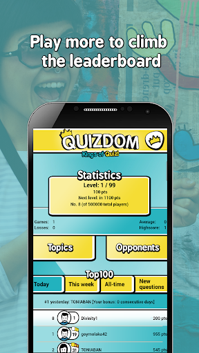 ภาพหน้าจอ QUIZDOM - Kings of Quiz 0