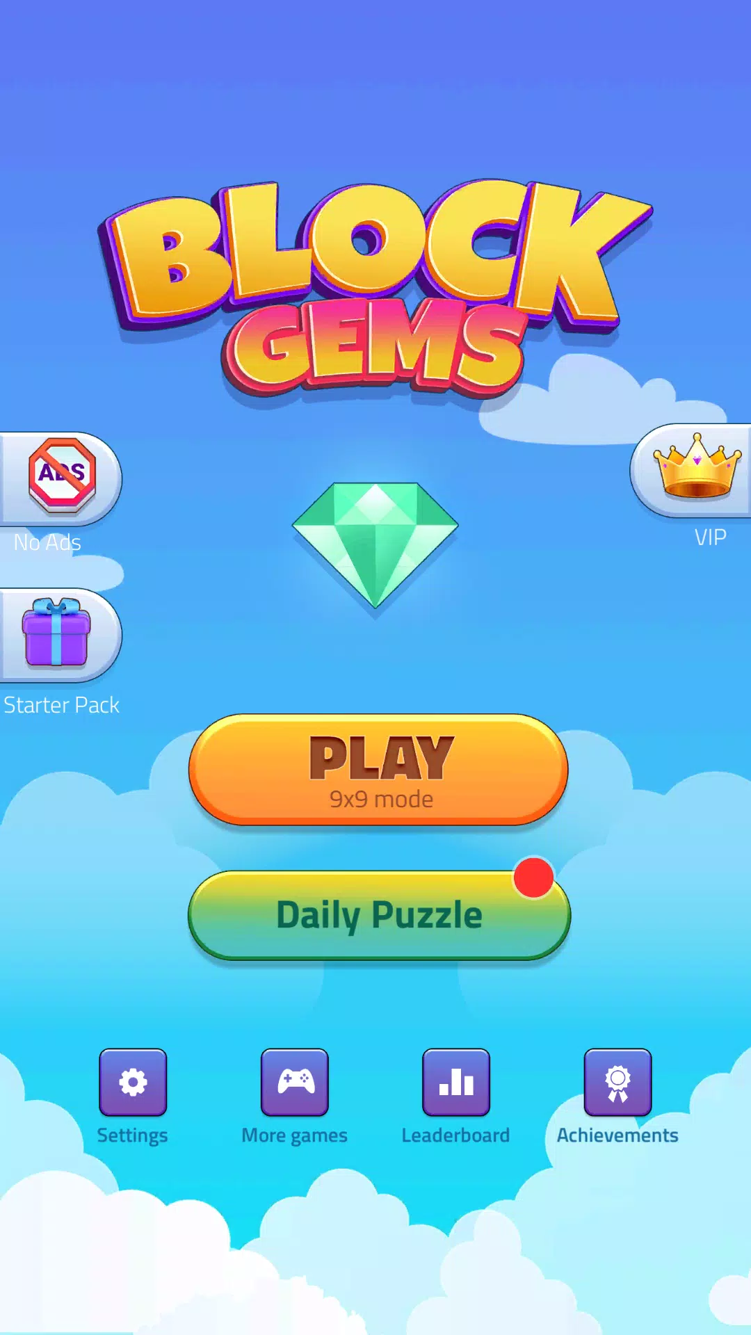 Block Puzzle - Gems Adventure zrzut ekranu 0