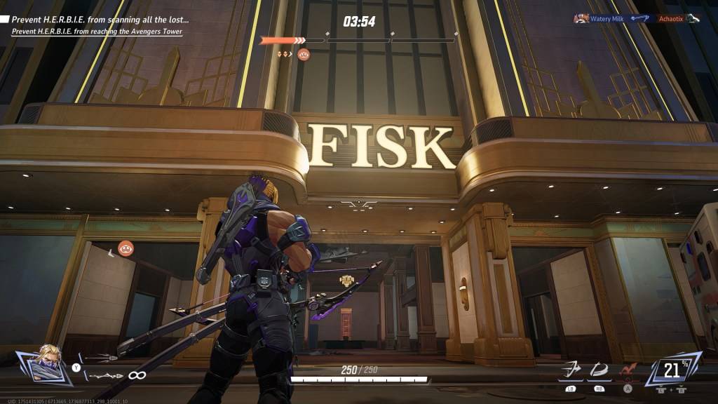 Fisk Tower como parte de um artigo sobre todos os rivais da Marvel no Midtown Easter Egg.