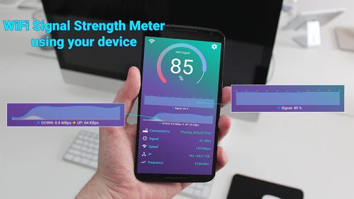 ภาพหน้าจอ Net Signal: WiFi & 4G 5G Meter 2