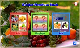 Belajar Membaca Buah zrzut ekranu 0