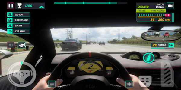 Highway Traffic Car Simulator screenshot 1