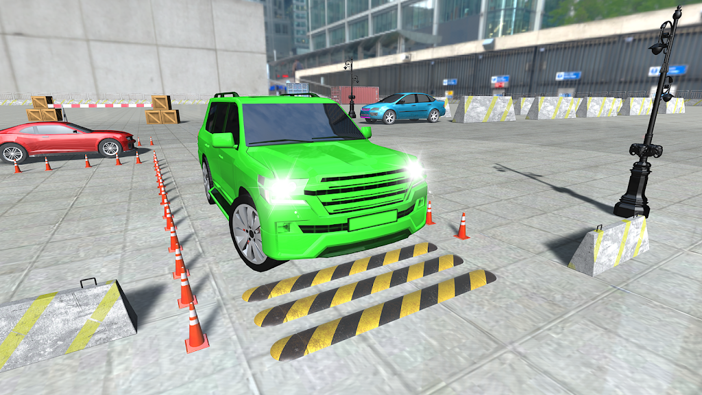 Prado Car Parking Driving Game ảnh chụp màn hình 1