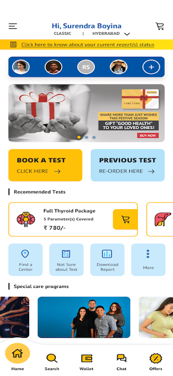 Dr Lal PathLabs - Blood Test Captura de tela 1