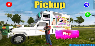 Mod bussid dj pickup simulator zrzut ekranu 2