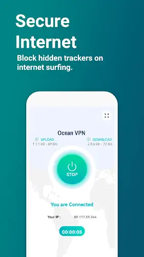 Ocean VPN - Secure VPN Proxy ကိုဖန်သားပြင်0