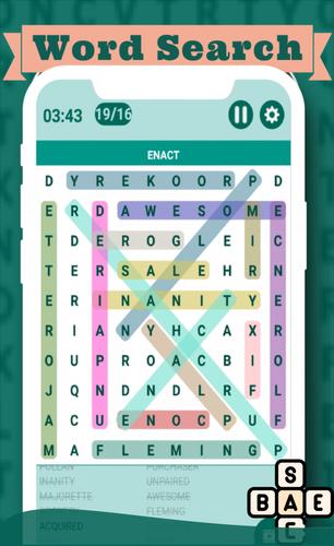 Classic Word Search Puzzle Captura de pantalla 0