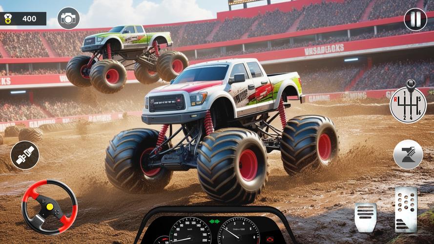 Monster Truck Racing Game 3D屏幕截圖3