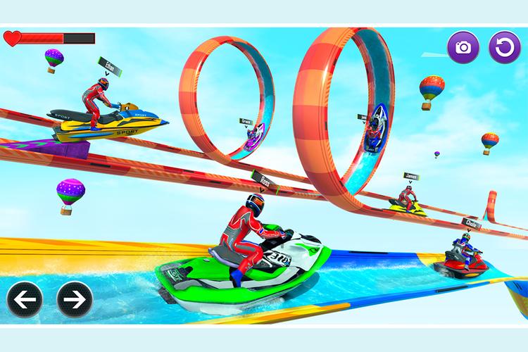 Jet Ski Racing Games 3D スクリーンショット 0