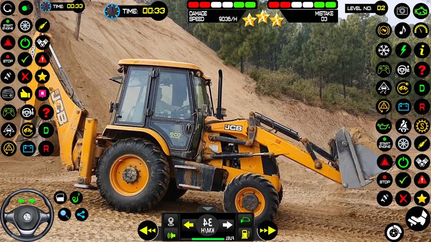 Real Snow Excavator - JCB屏幕截圖3
