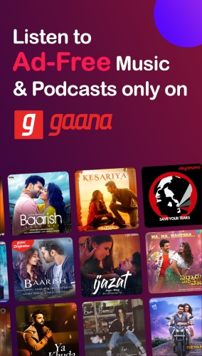 Gaana ekran görüntüsü 2