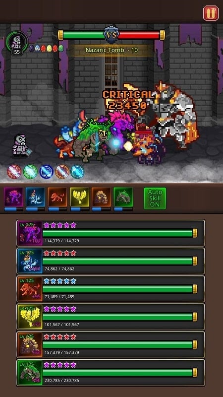 ภาพหน้าจอ Grow Merge Monsters 3