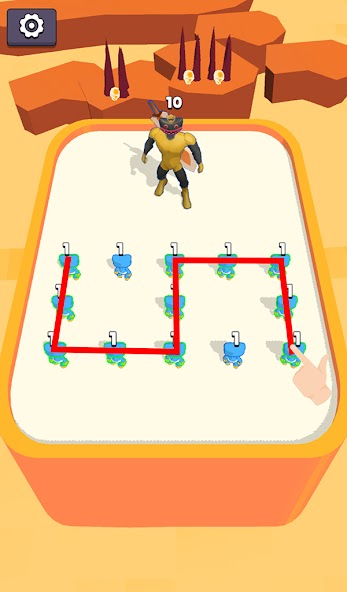 Merge Monster: Frog Evolution Mod स्क्रीनशॉट 1