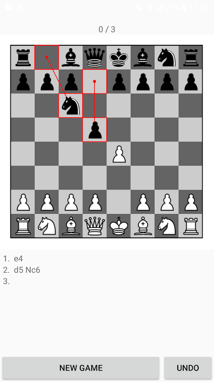 ภาพหน้าจอ Progressive Chess 1
