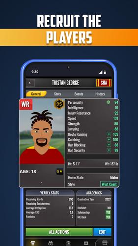 Ultimate College Football HC屏幕截圖1