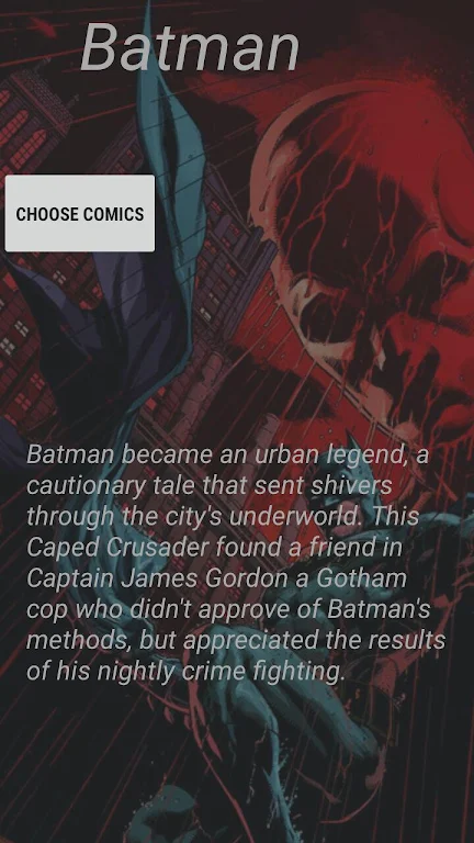 Comics Batman屏幕截圖2