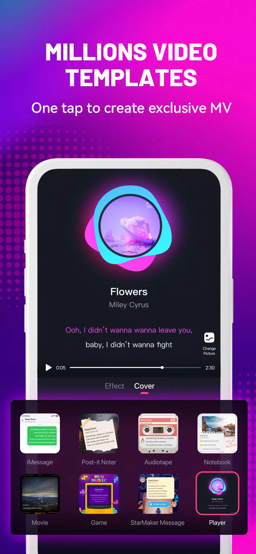 Screenshot StarMaker: Cante Karaokê 1