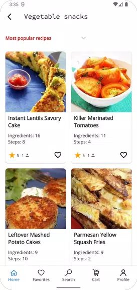 Cooking Recipes Скриншот 1