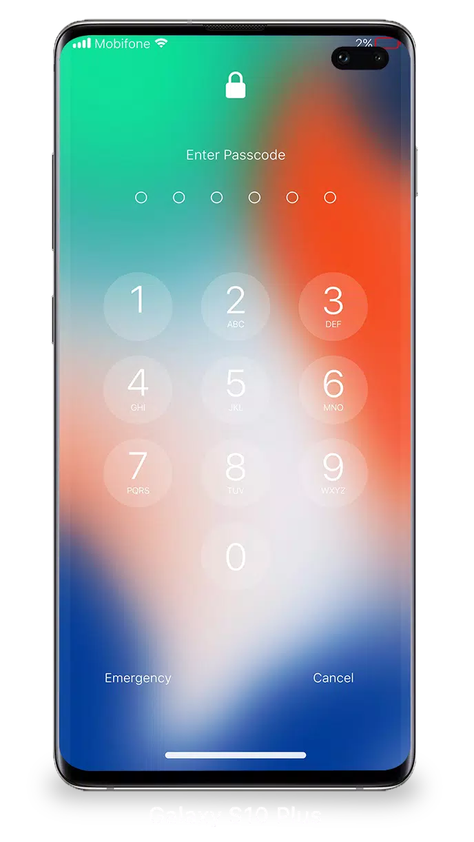 Lock Screen iOS 15 Screenshot 0