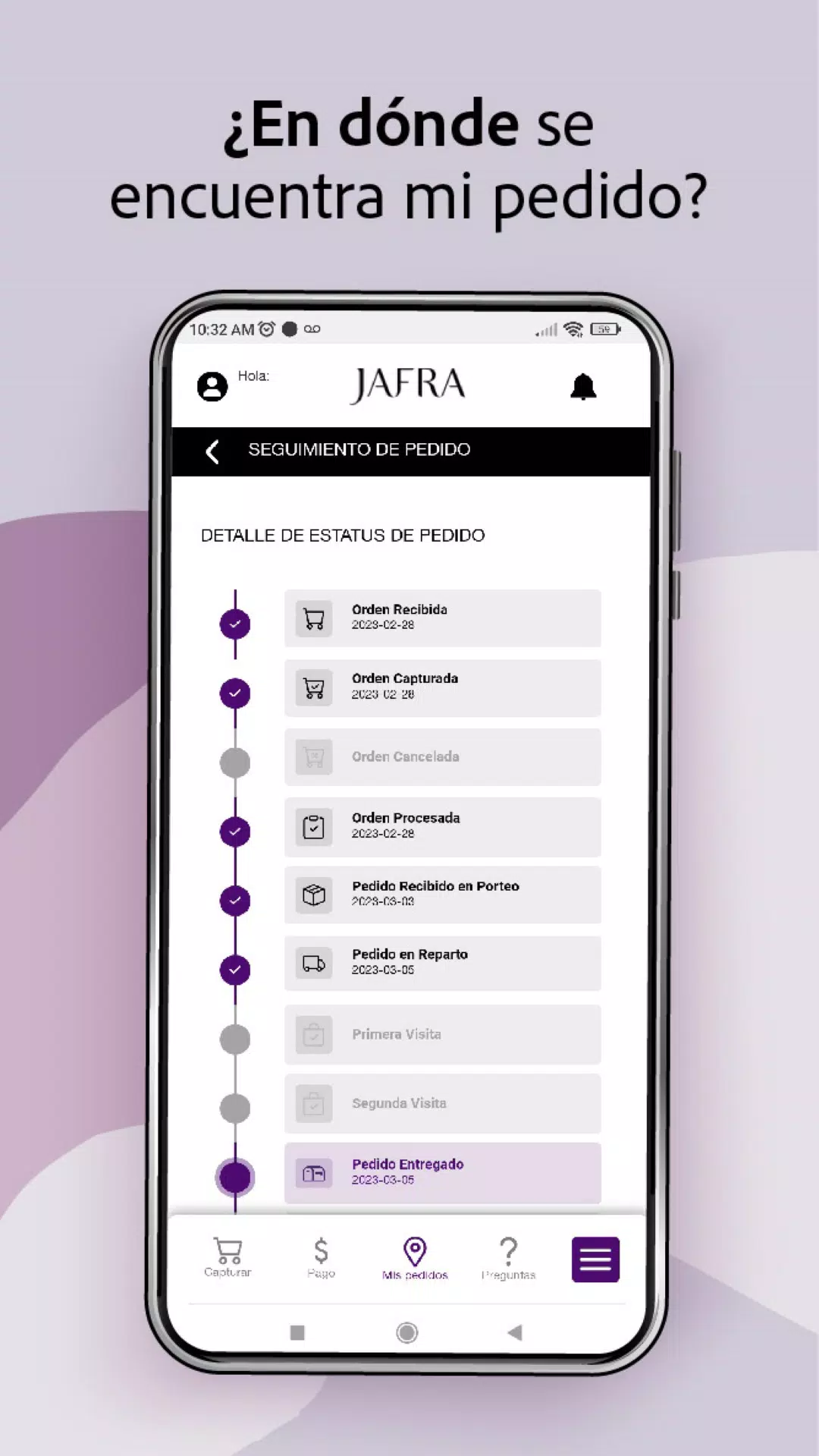 Screenshot Consultor JAFRA 0