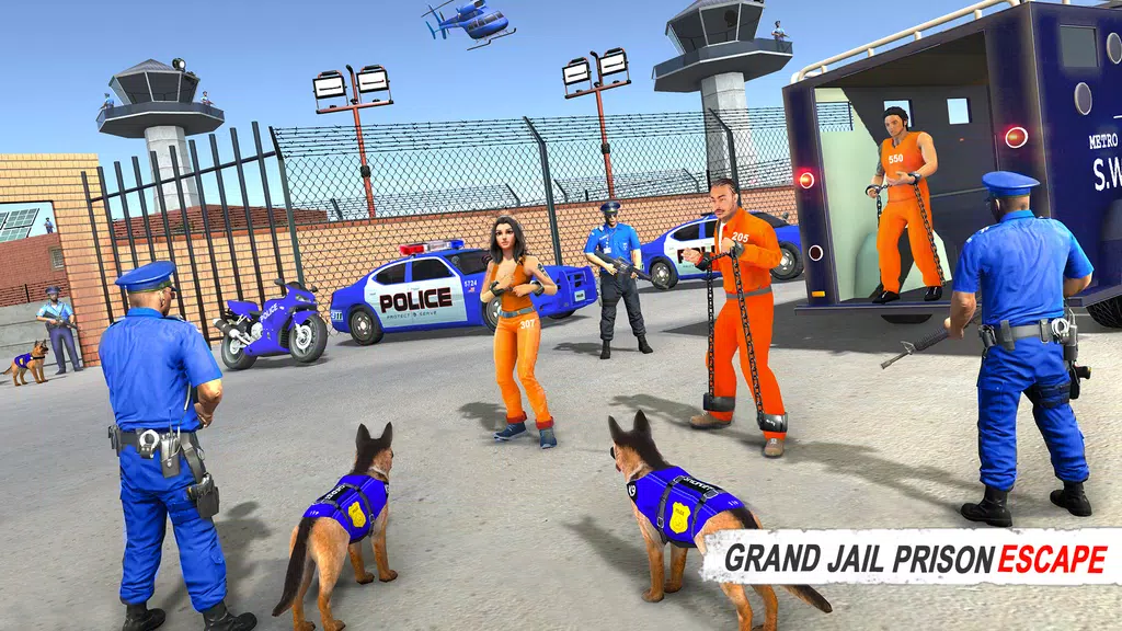 Grand Jail Prison Escape Game zrzut ekranu 0