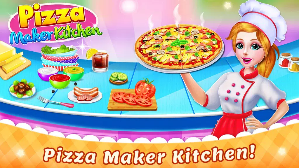 ภาพหน้าจอ Pizza Maker Food Cooking Games 2