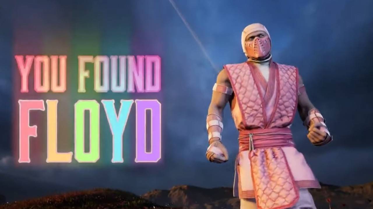 Fighter secreto agregado a Mortal Kombat 1 con la leyenda de la roca asentir