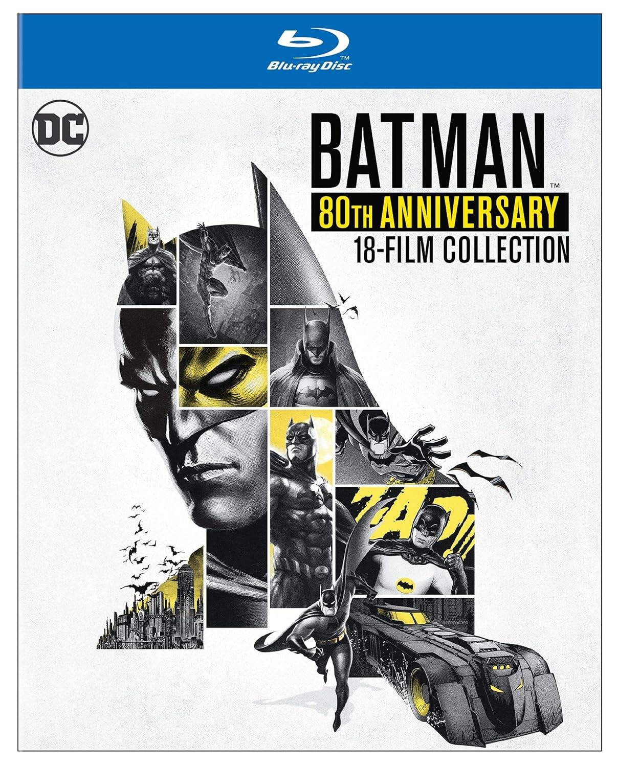 Batman 80 နှစ်မြောက်နှစ်ပတ်လည် Collection Blu-Ray