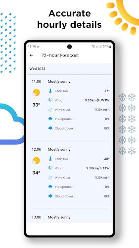 Weather Forecast, Live Weather Captura de tela 1