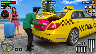 US Taxi Car Driving Games Captura de tela 1