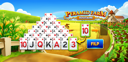 Pyramid Solitaire - Farm Trip Screenshot 0