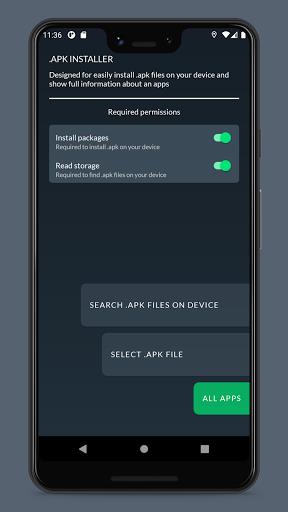 Screenshot Apk Installer Lite (Package Manager) 0