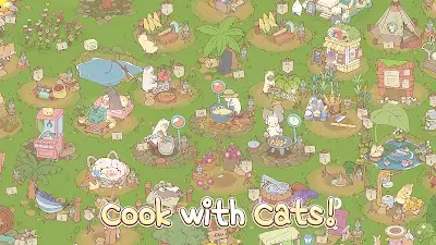 Screenshot Cats & Soup - Cute Cat Game 1