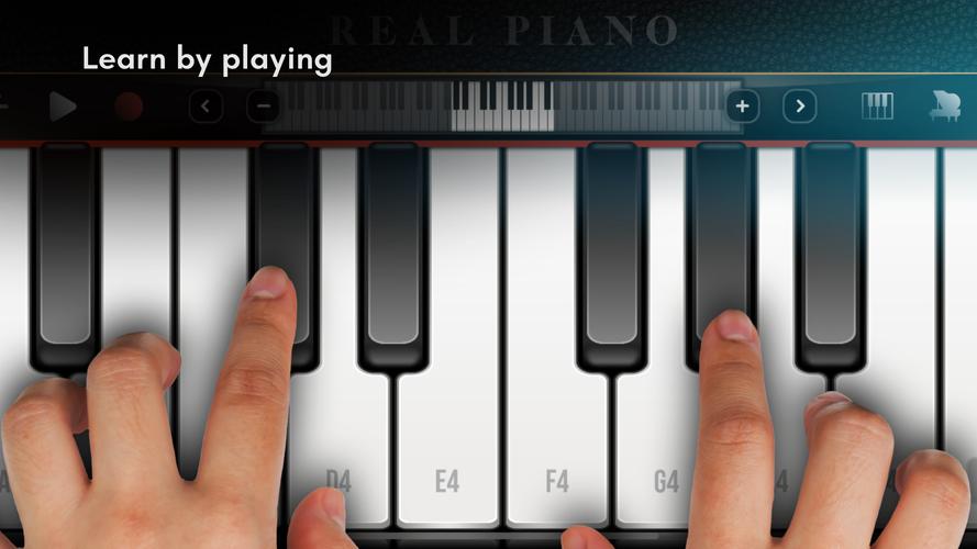 Real Piano: Piano-Keyboard Screenshot 0
