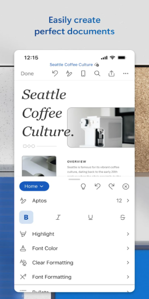 Microsoft Word: Edit Documents应用截图第0张