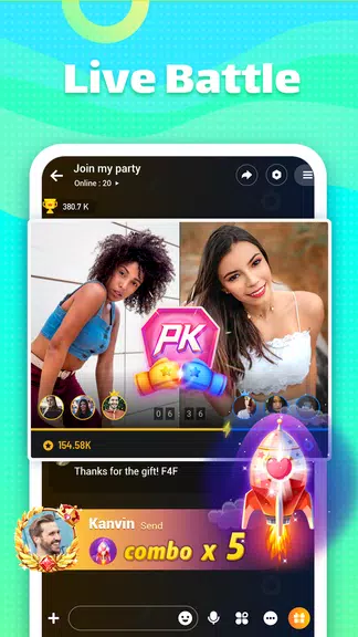 Ola Party - Live, Chat & Party屏幕截圖2