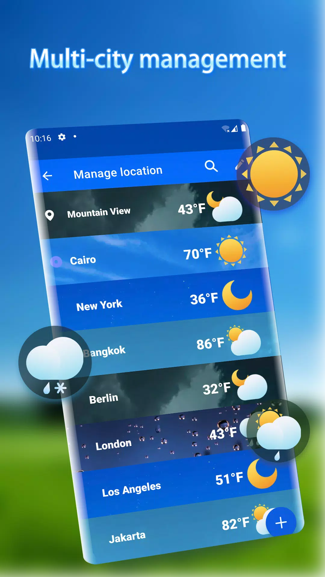 Local Weather Alerts - Widget ekran görüntüsü 2