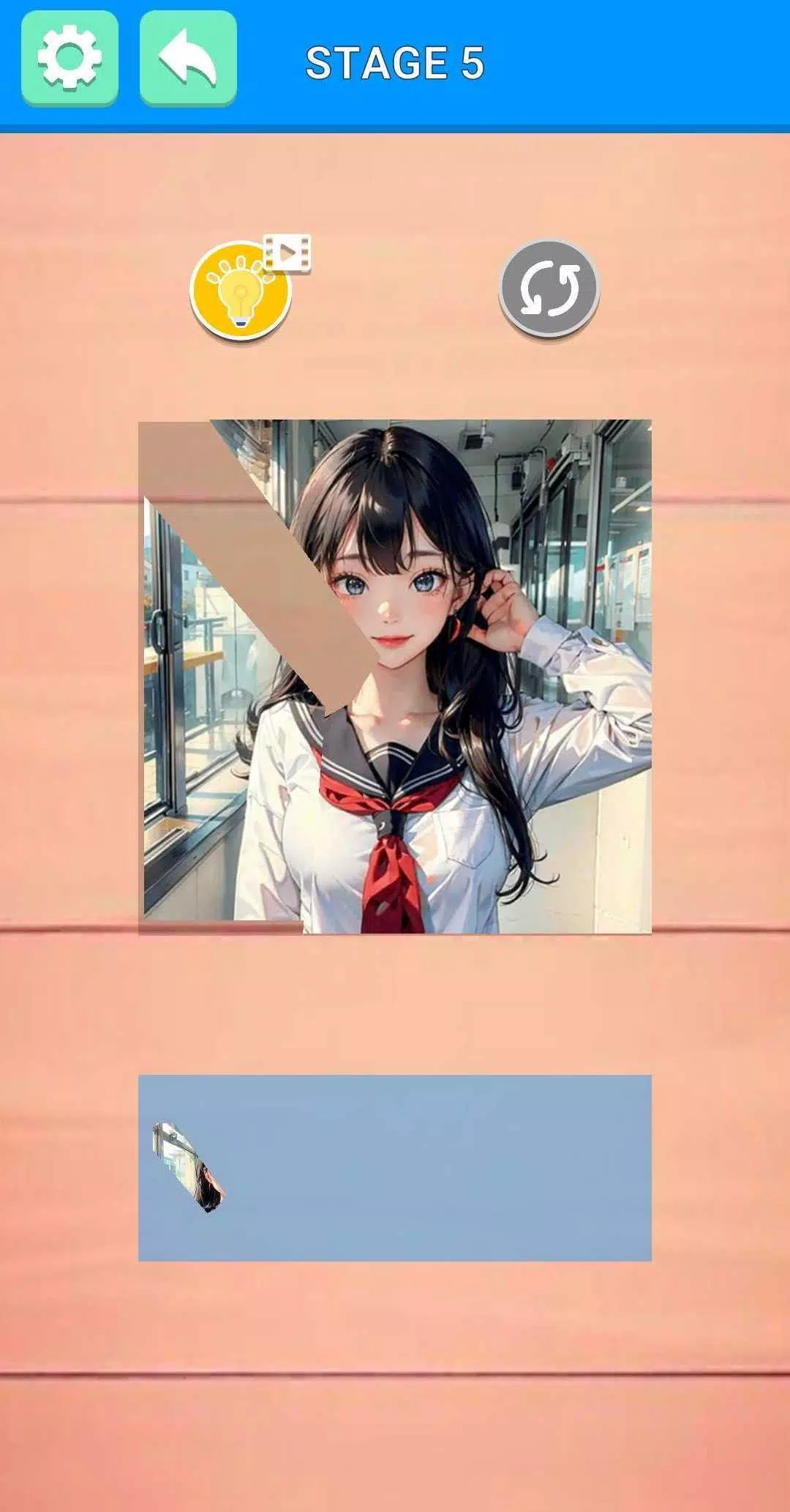 Screenshot Shattered Puzzle ; Anime 2