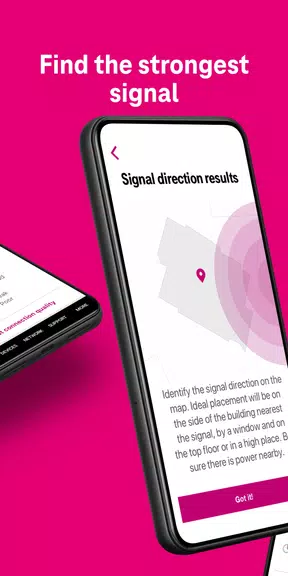 ภาพหน้าจอ T-Mobile Internet 2