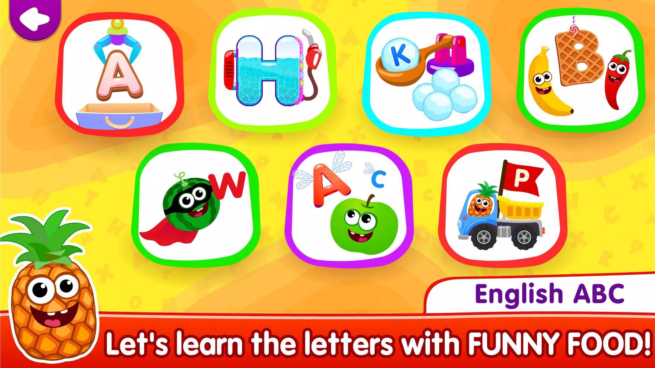 ABC kids! Alphabet learning! ekran görüntüsü 0