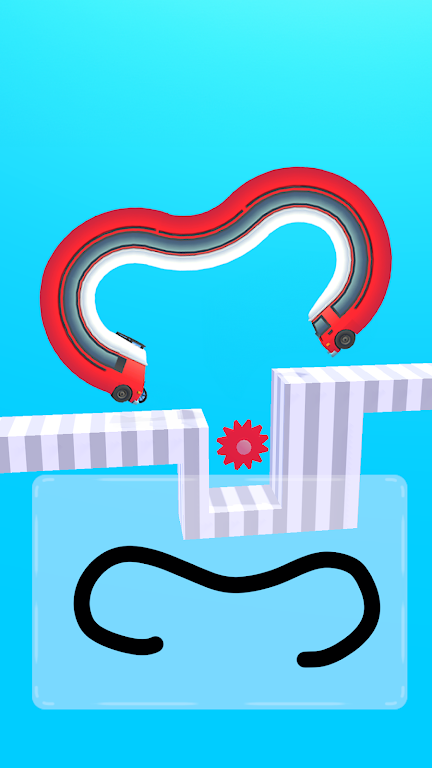 Car Climber: Draw Bridge 3D 스크린샷 3