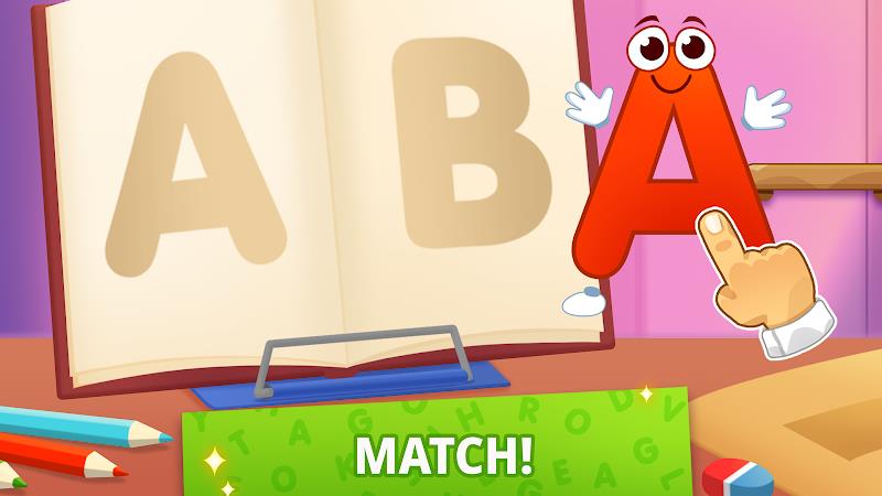 ABC kids! Alphabet, letters Captura de pantalla 1