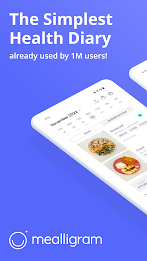 Mealligram: Daily Food Tracker Ảnh chụp màn hình 1