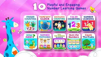 Learn Numbers 123 - Kids Games ảnh chụp màn hình 2