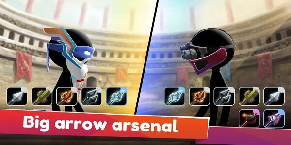 Screenshot Stickman Archer Online 1