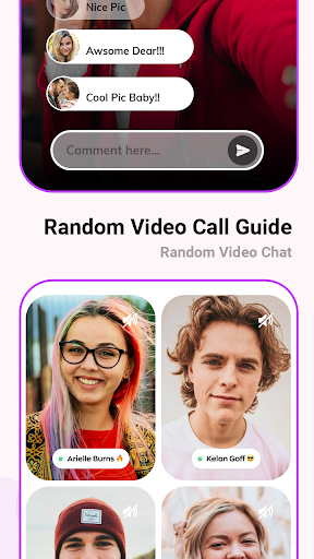 Live Video Call - Random Chat captura de pantalla 1